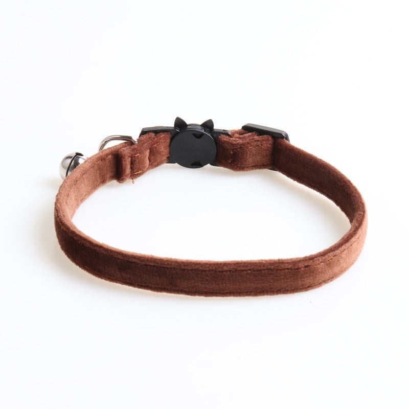 Velvet Bowknot Dog Collar