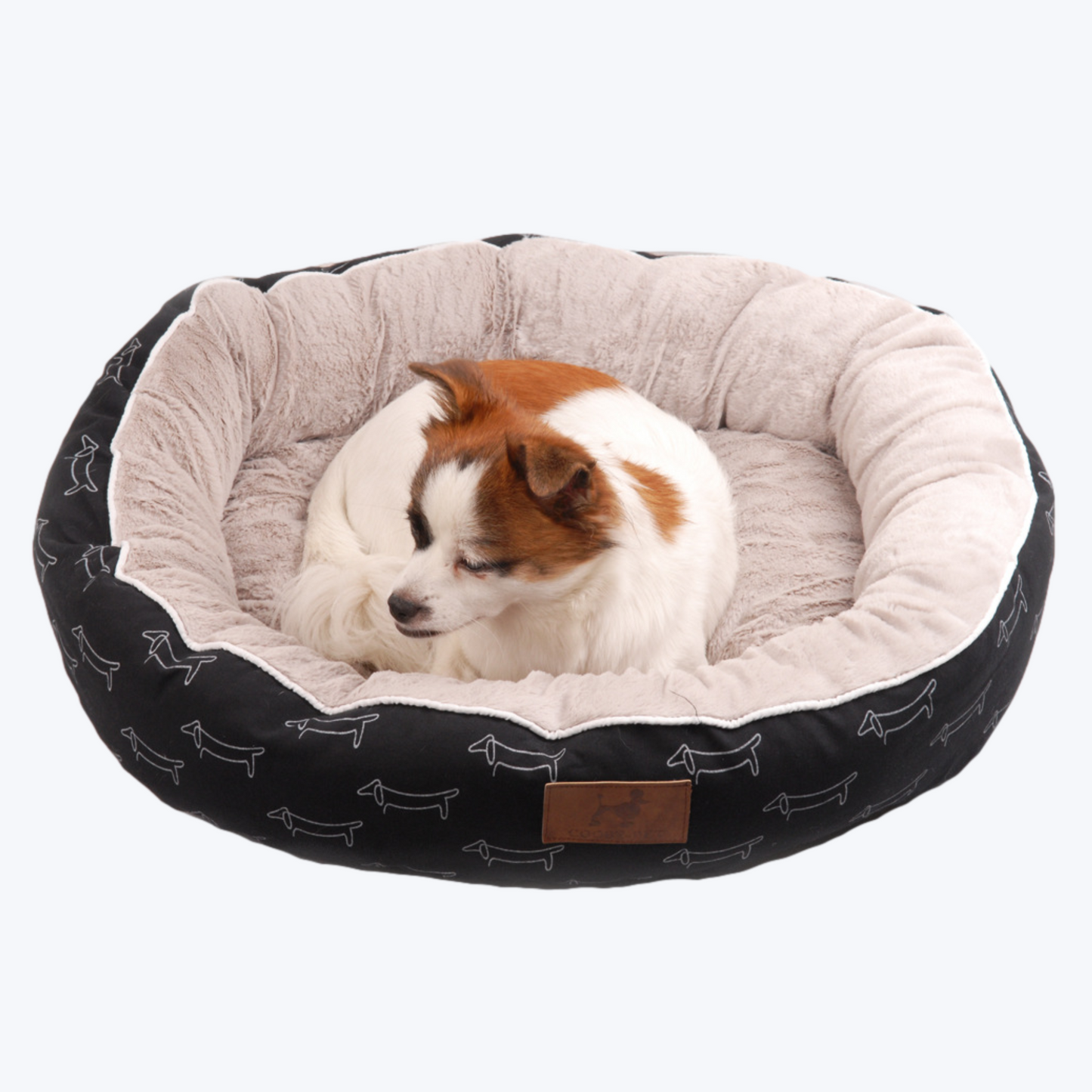 Round Plushy Dog Bed