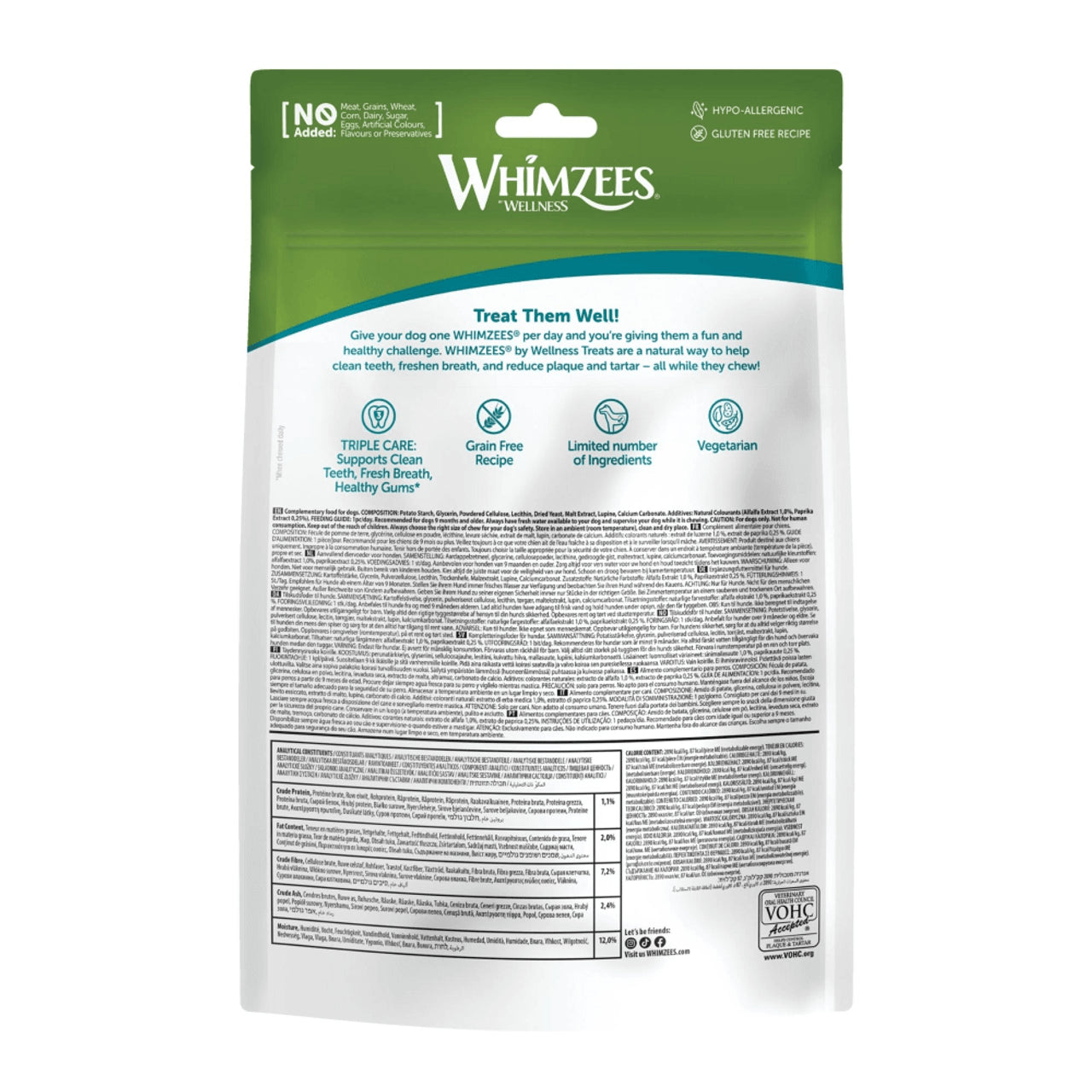 Whimzees Toothbrush Chew Small 24 pack
