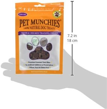 Pet Munchies Liver & Chicken Training Treats 50g