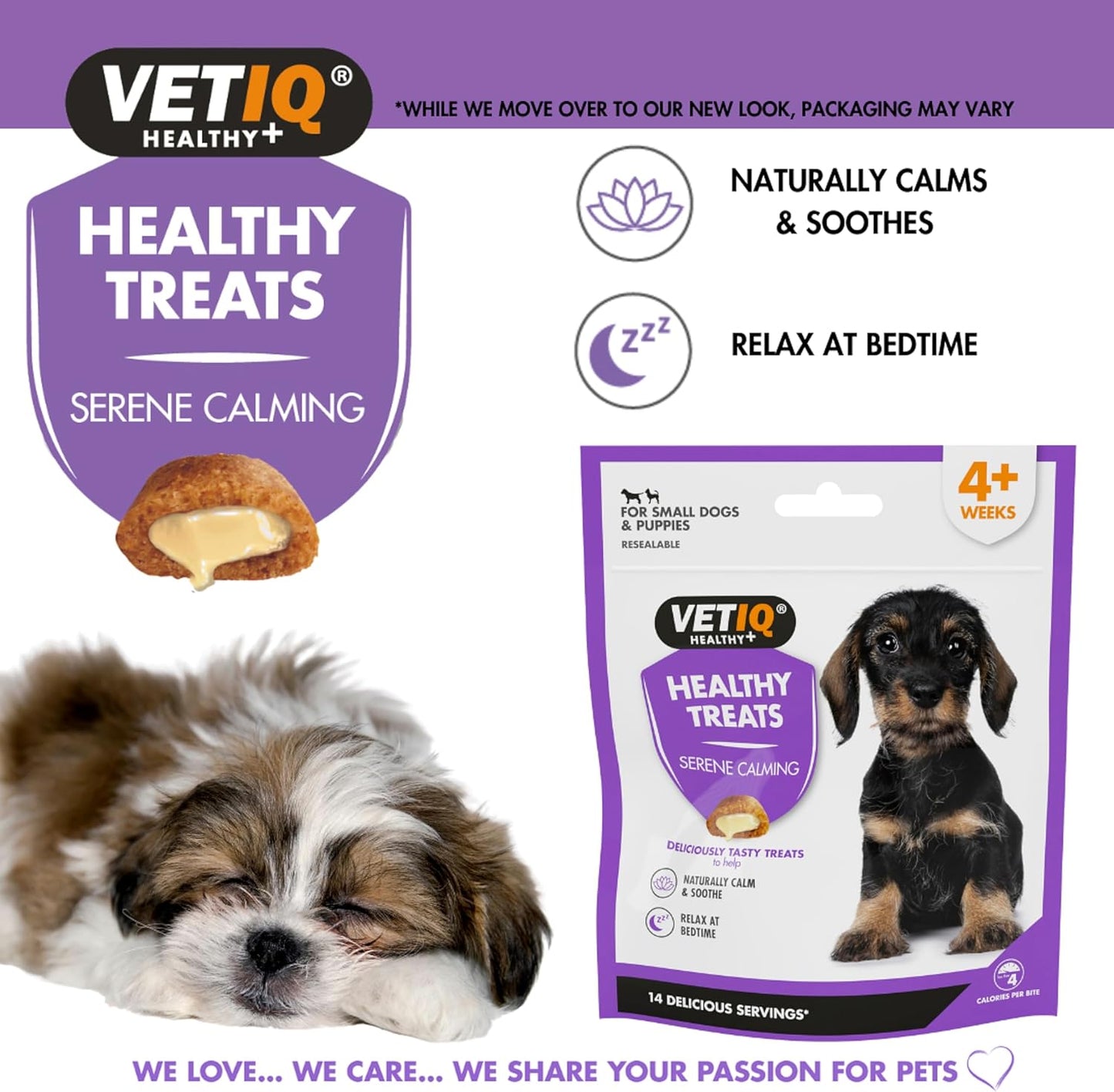 VETIQ Healthy Treats Serene Calming Puppy & Dog 50g