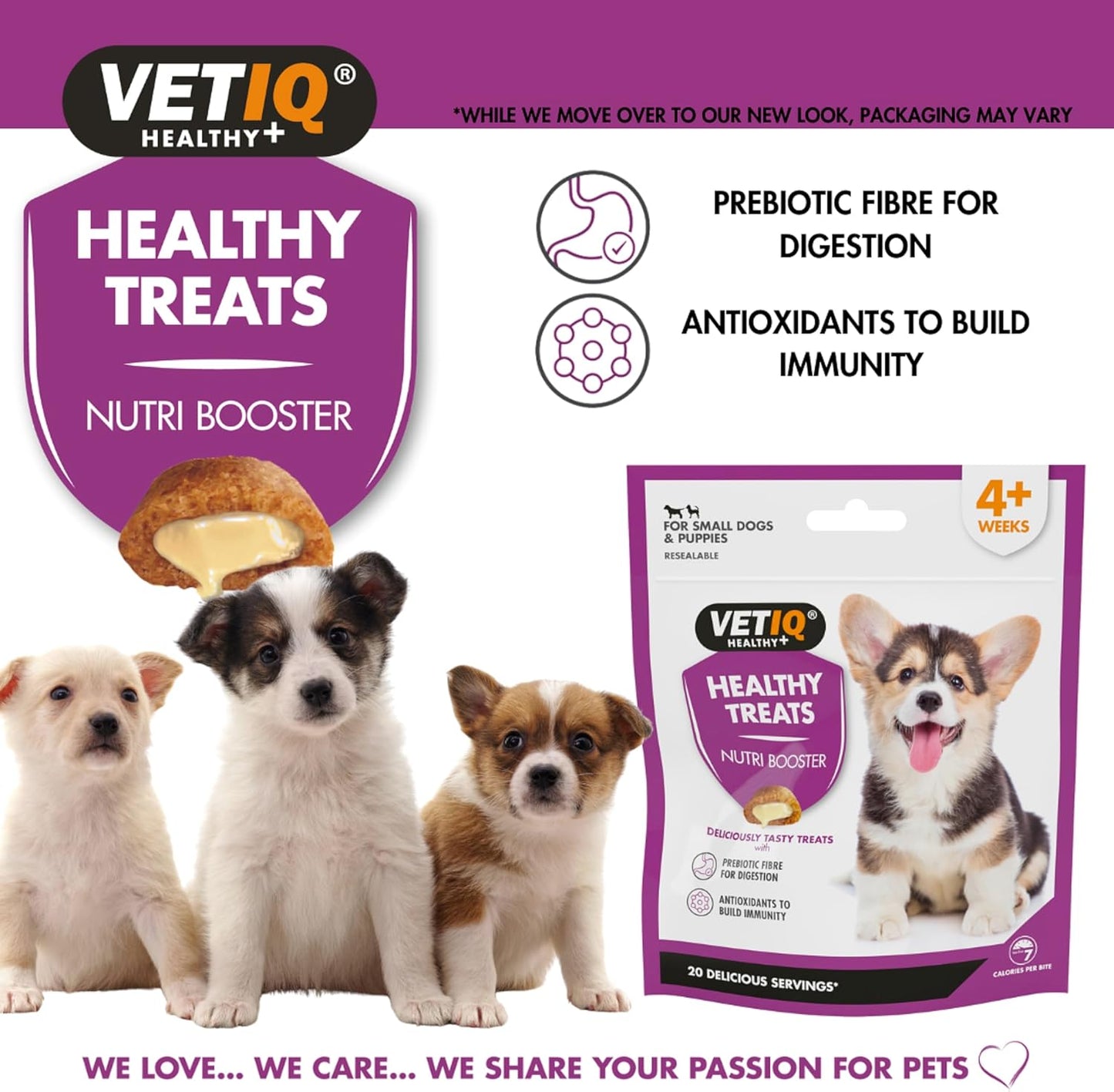 VETIQ Nutri-Booster Puppy Treats 50g