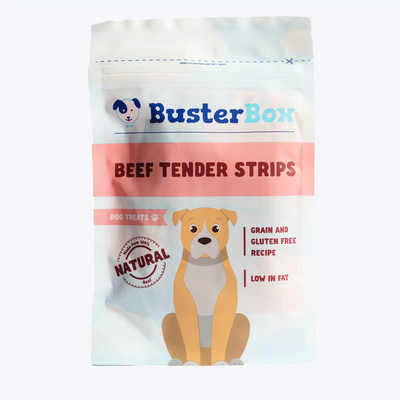 8 Pack Of BusterBox Beef Tender Strips