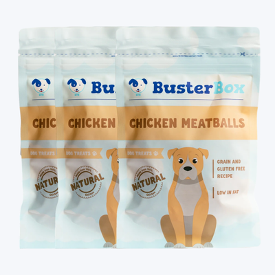 3 Pack Of BusterBox Chicken Meat Balls