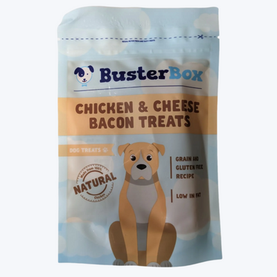 Buster Box Chicken & Cheese Bacon Treats