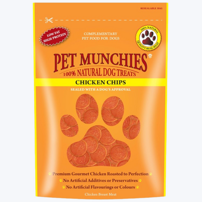 Pet Munchies Chicken Chips 100g