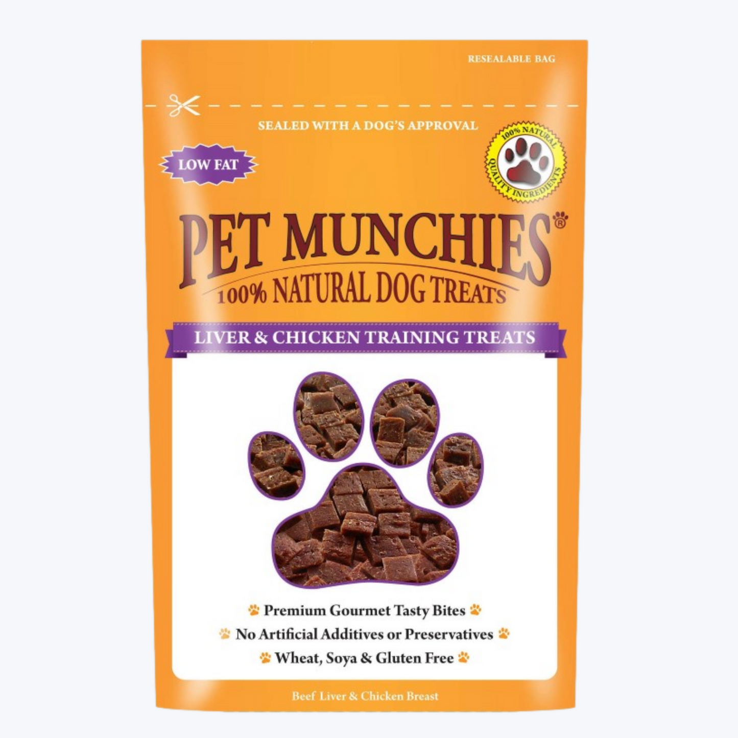 Pet Munchies Liver & Chicken Training Treats 50g