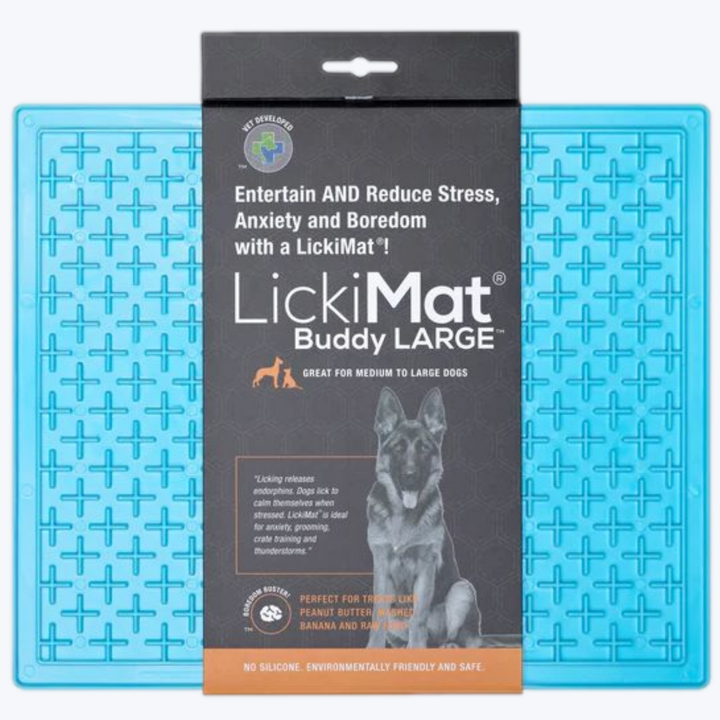 Lickimat Buddy Xl Dog Treat Mat Trq 25cm