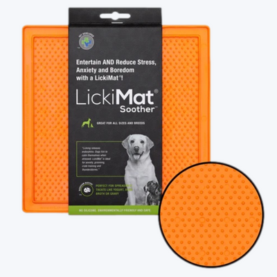 LickiMat Soother 20cm - Orange