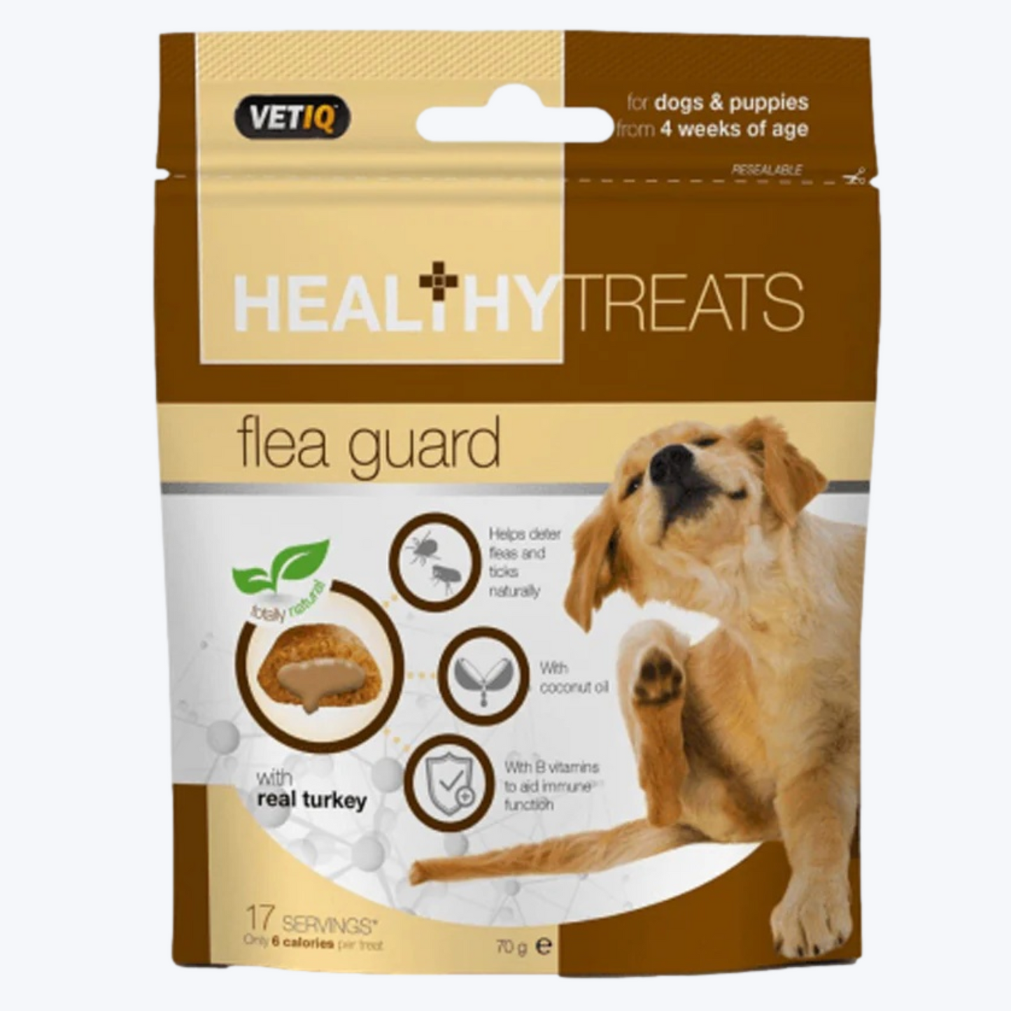 VETIQ Healthy Dog Treats Flea Guard 70g