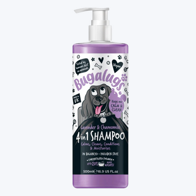 Bugalugs 4-in-1 Lavender and Chamomile Shampoo 500ml