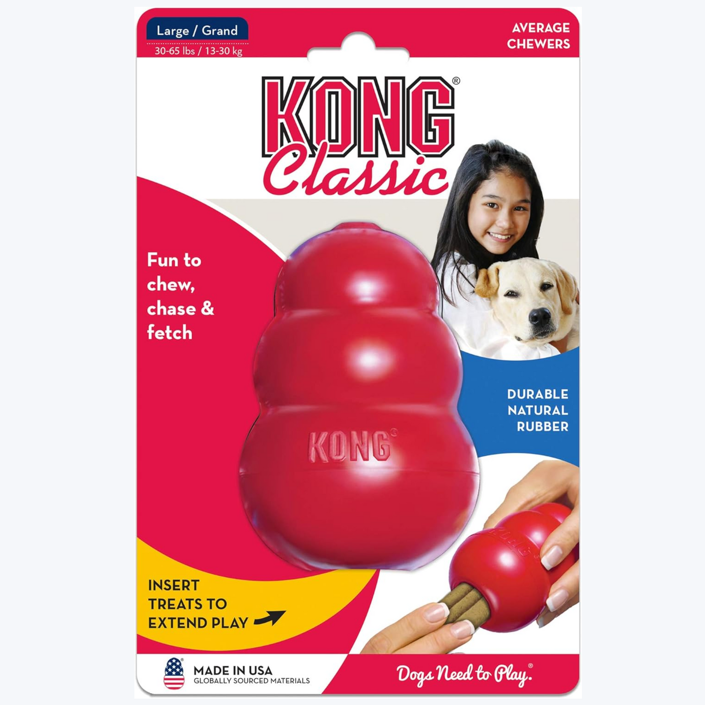 KONG Classic Large Red