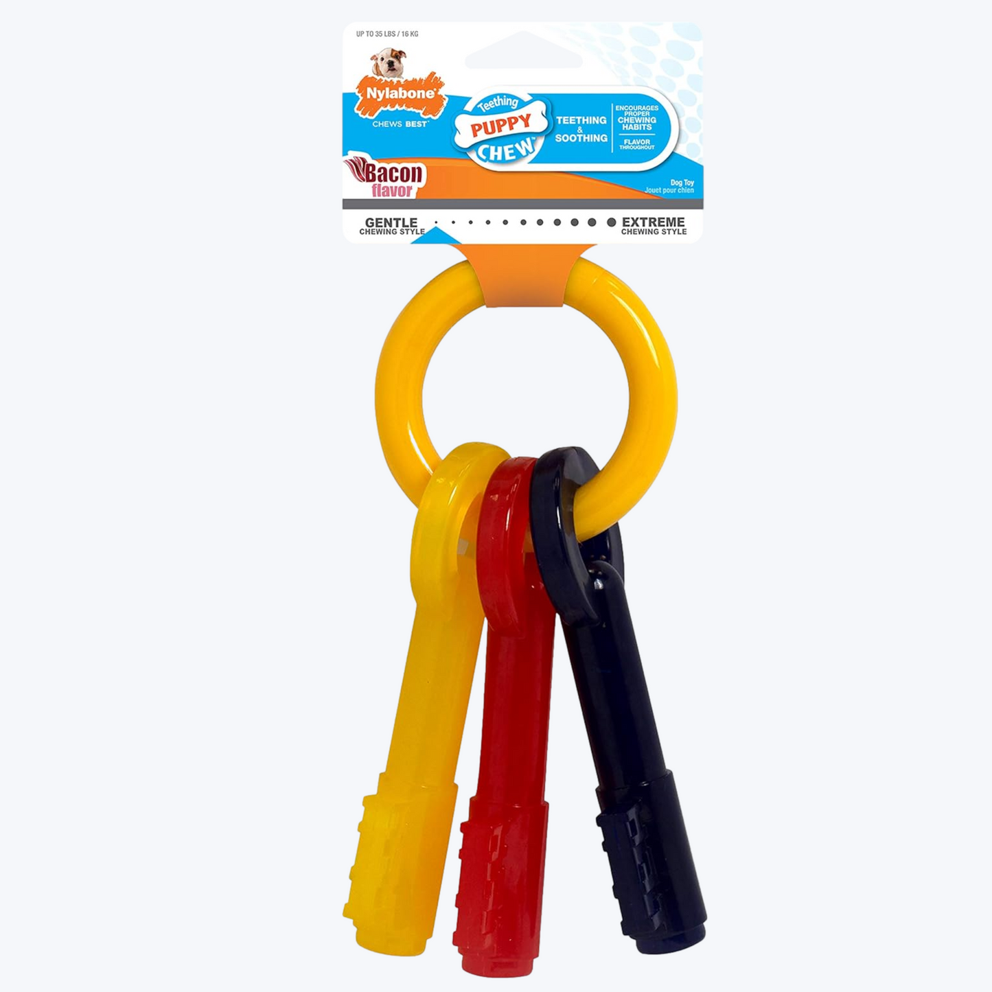 Puppy Flexible Teething Keys Medium