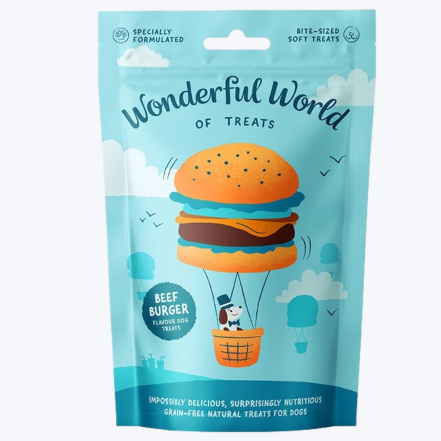 Wonderful World Burgers - Beef Burger Treats 50g