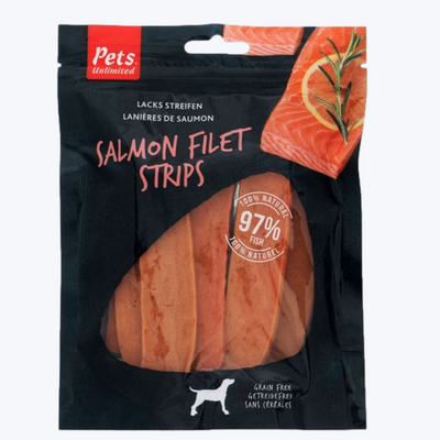 Pets Unlimited Salmon Fillets Lge 150g