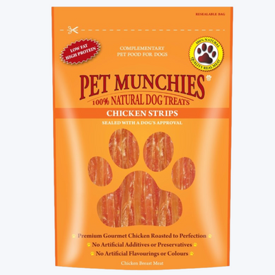 Pet Munchies Chicken Strips 90g