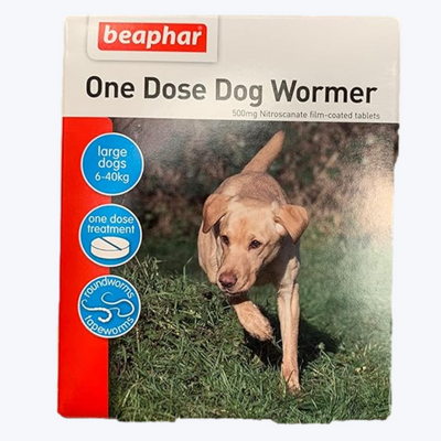 Beaphar One Dose Wormer Large Dog