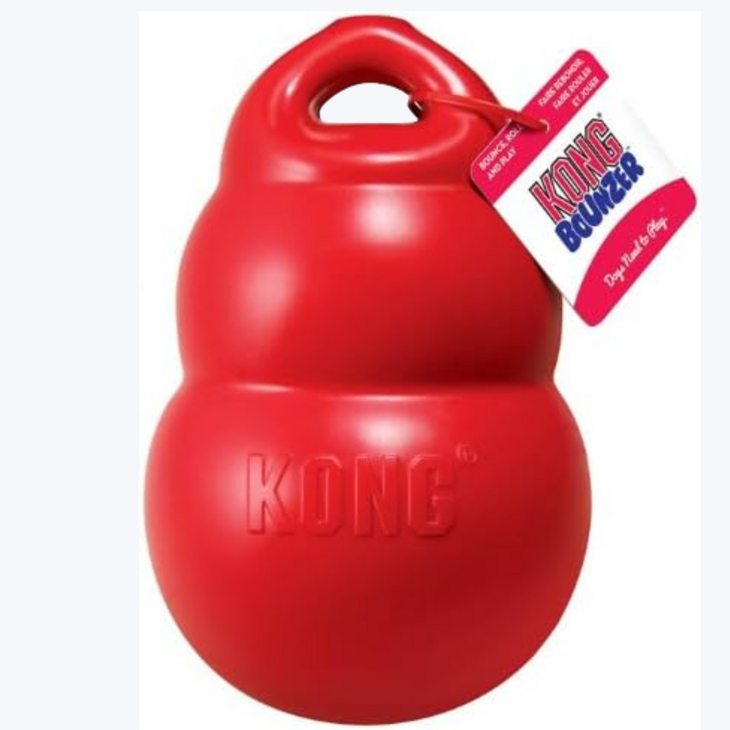 KONG Bounzer - Red Medium 6"