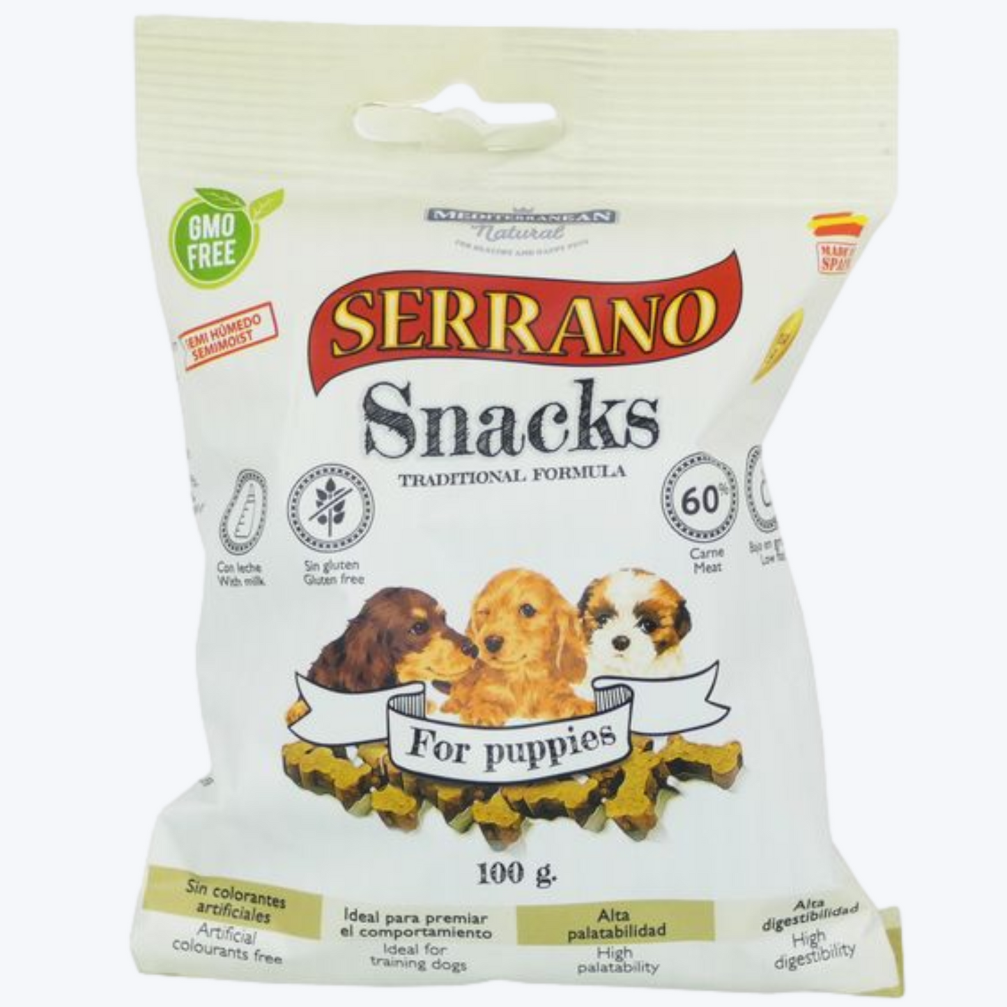 Serrano Snack Puppy 100g