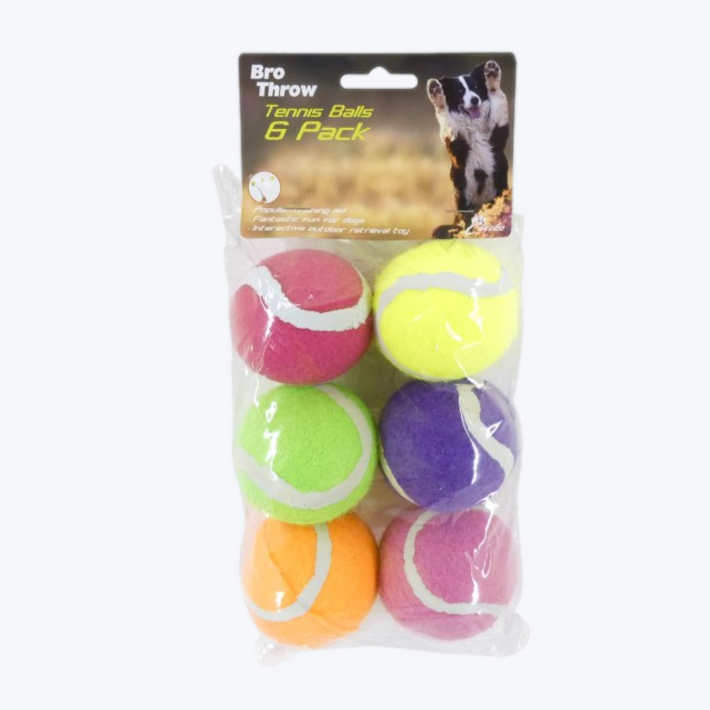 Playtime 6 pcs. Tennis Balls