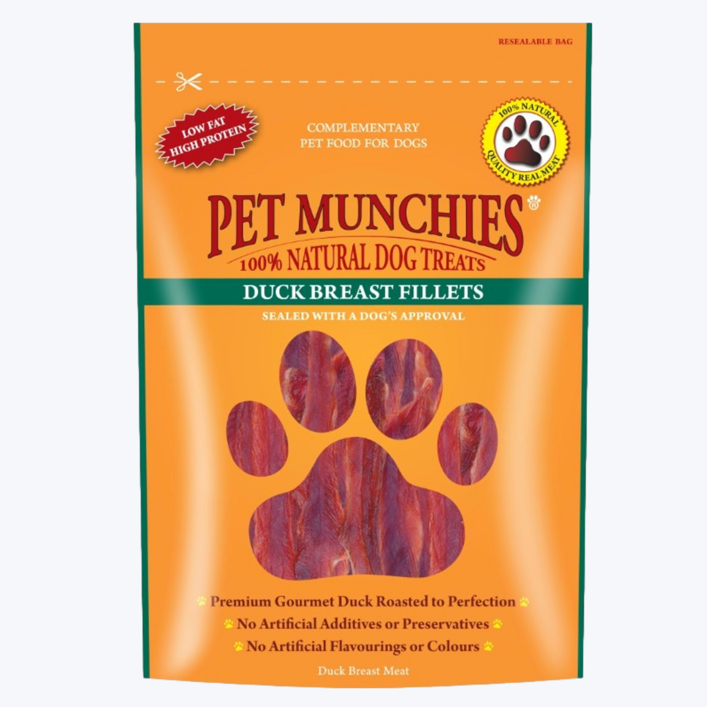 Pet Munchies Duck Breast Fillet 80g