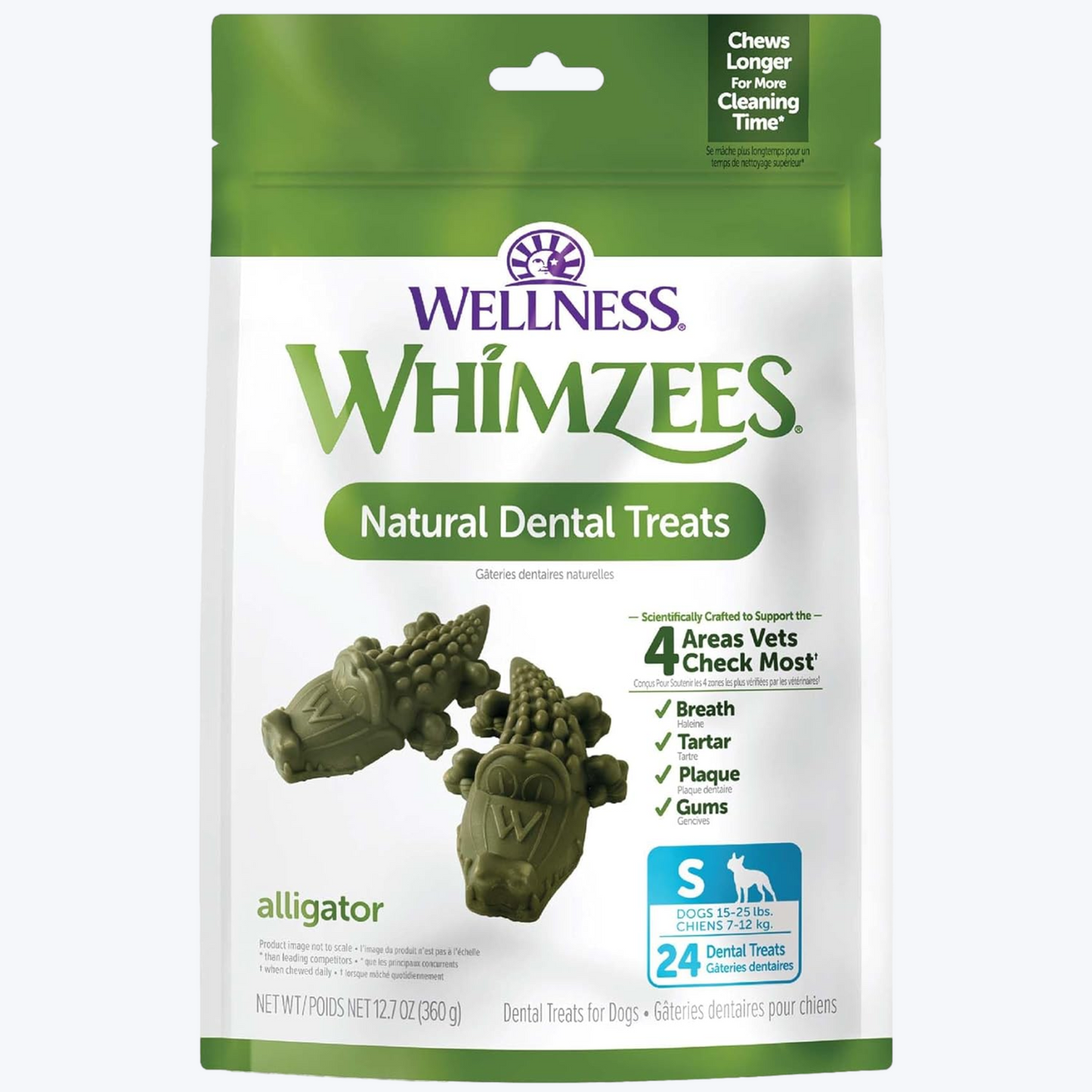 Whimzees Alligator Chew - Small