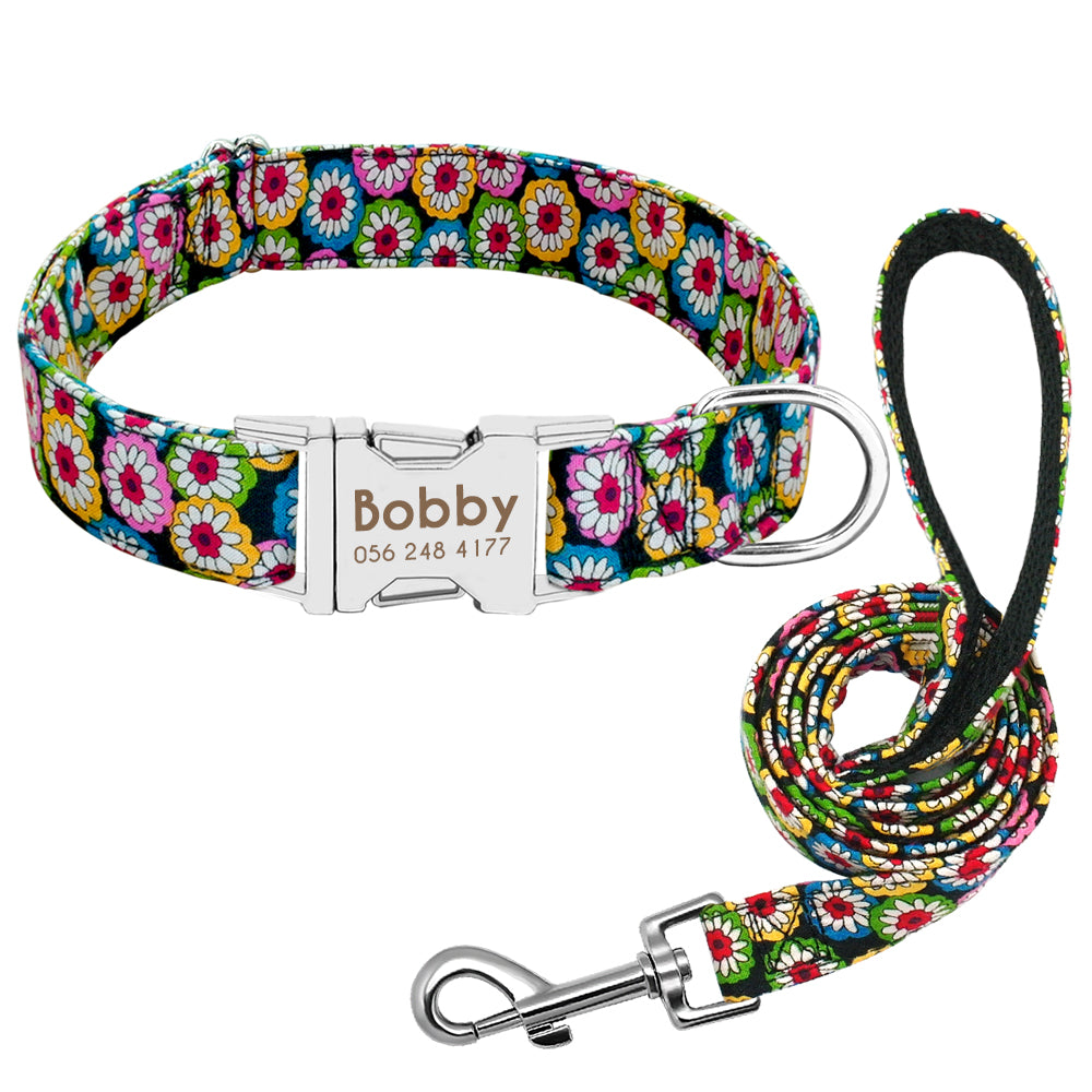 Personalized Engraved Premium Dog Collar