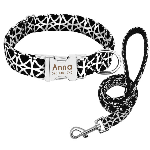 Personalized Engraved Premium Dog Collar