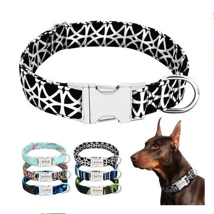 Personalized Engraved Premium Dog Collar